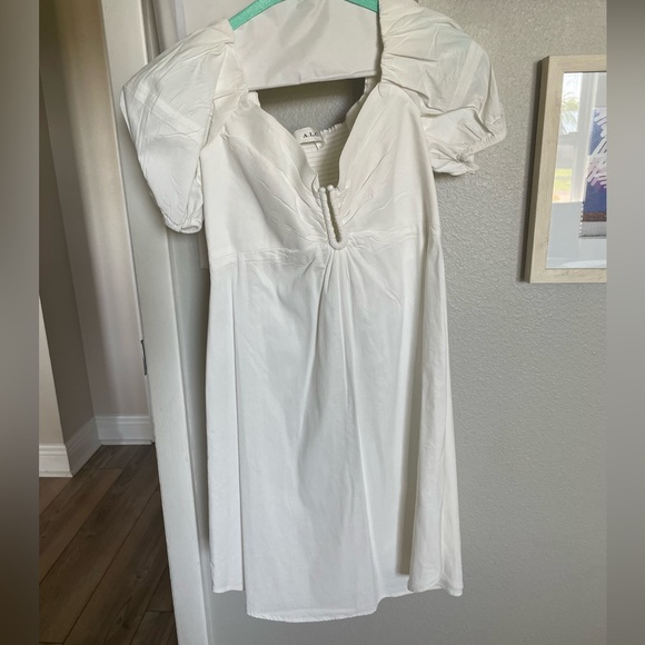 Aniston Off-The-Shoulder Mini Dress